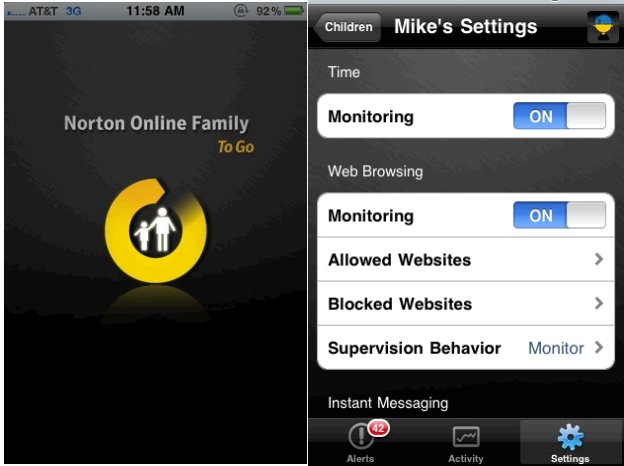 child monitoring app iphone