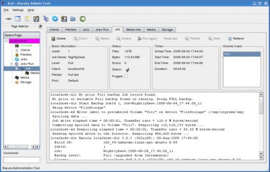 Excellent Backup service for Ubuntu Linux with Bacula Excellent Backup service for Ubuntu Linux with Bacula