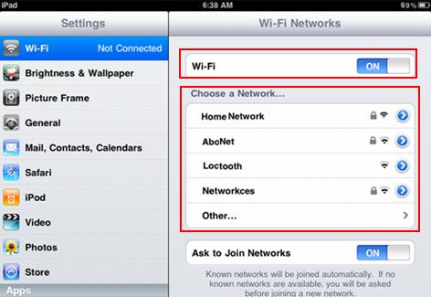 Image Result For Ipad Wi Fi Settings Image Result For Ipad Wi Fi Settings