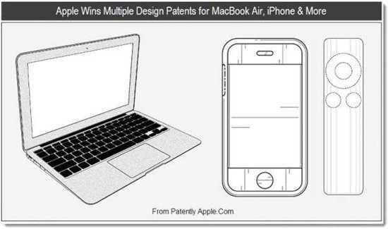 Apple Patents Design of the MacBook Air Apple Patents Design of the MacBook Air