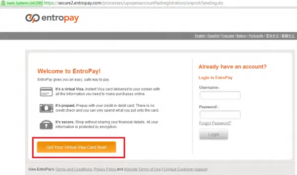 Is Entropay Safe