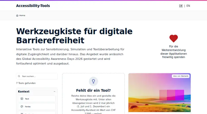 a11yTools's website