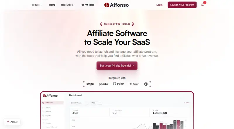 Affonso's website