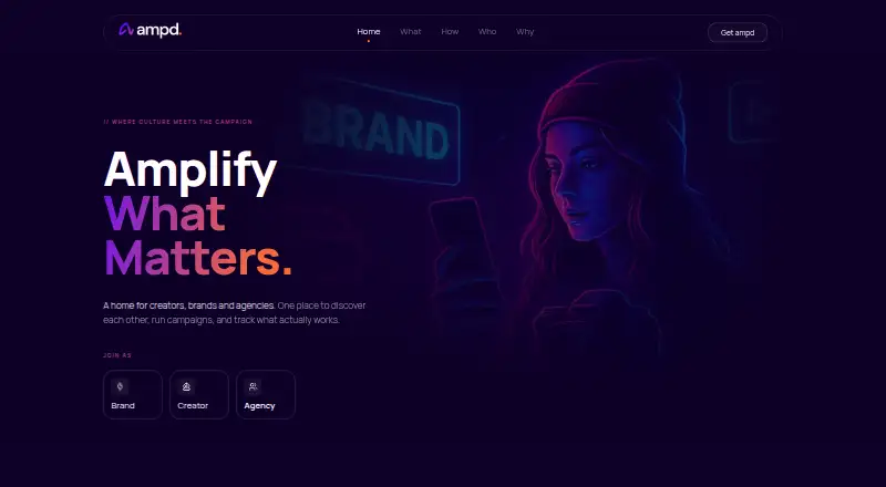 ampd's website