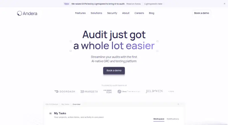 Andera's website