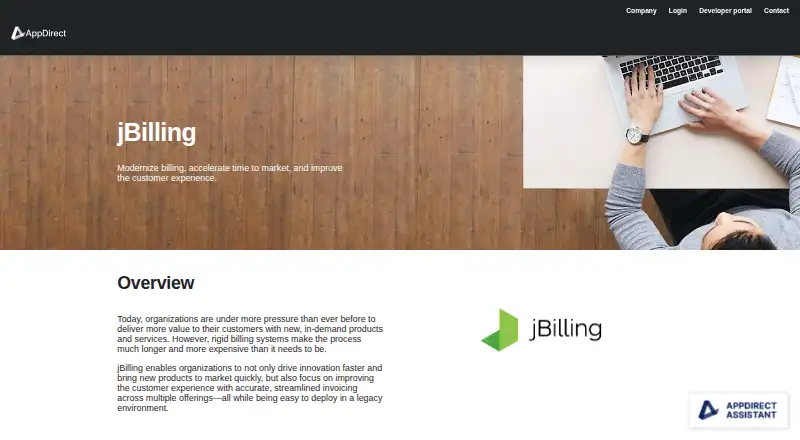jBilling's website