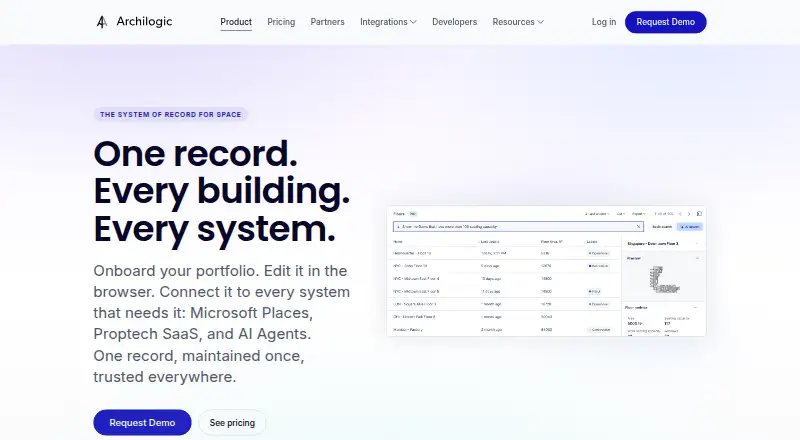 Archilogic's website