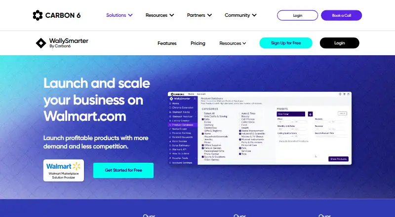 WallySmarter's website