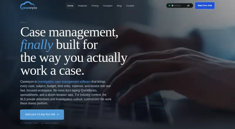 Casewyze's website