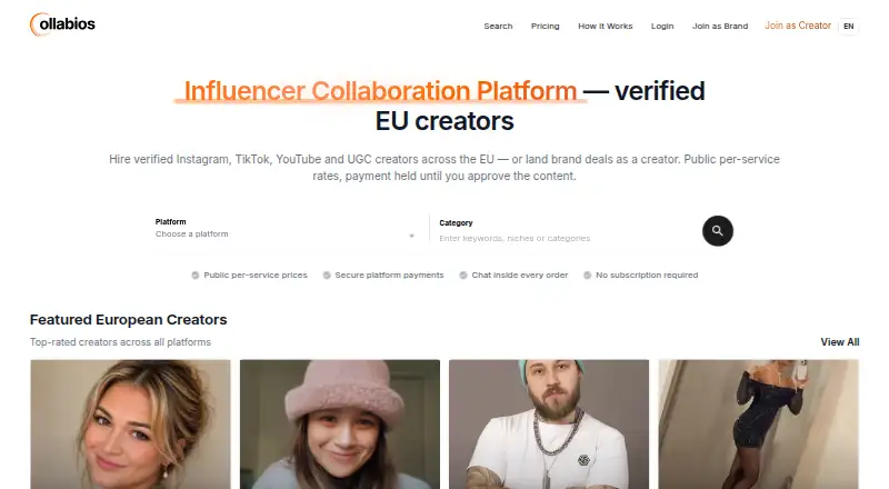 Collabios's website