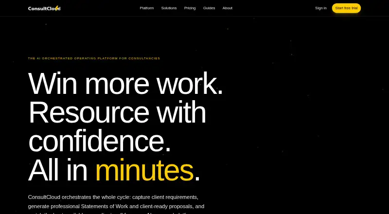 ConsultCloud's website