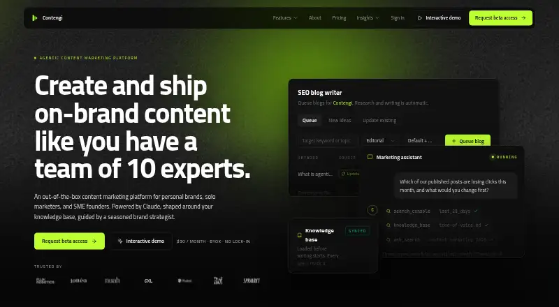 Contengi's website