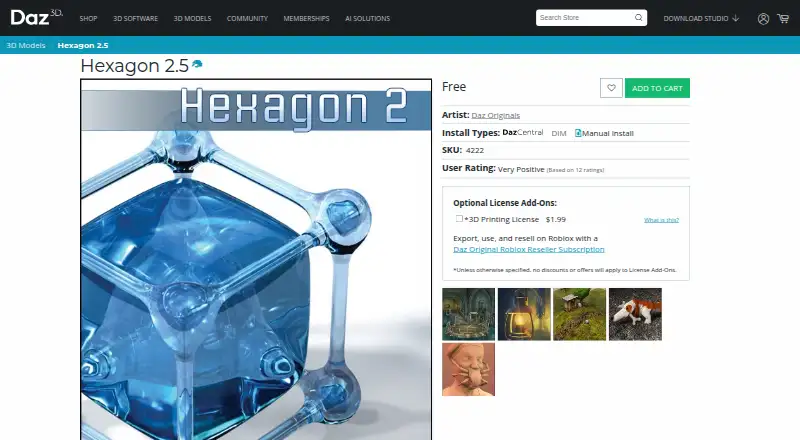 Hexagon's website