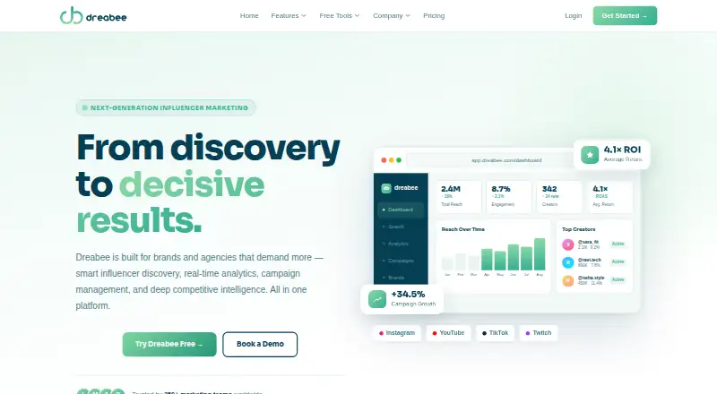 Dreabee's website