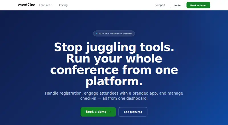 eventOne's website