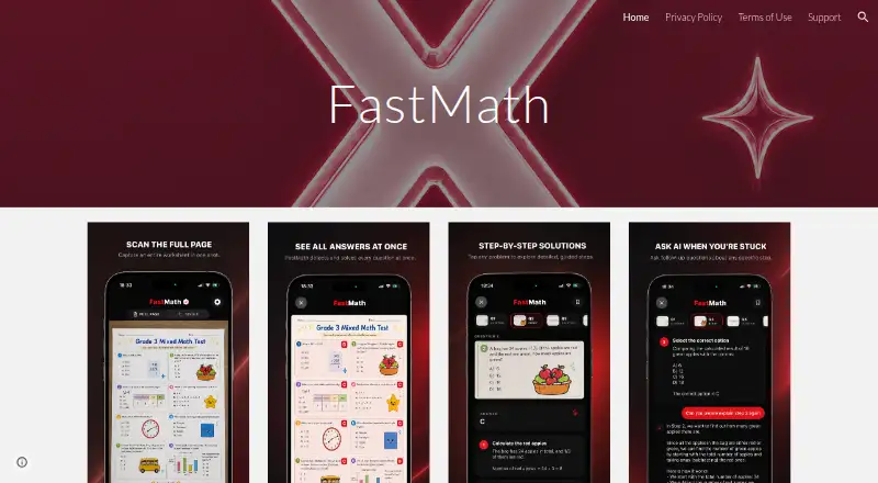 FastMath's website