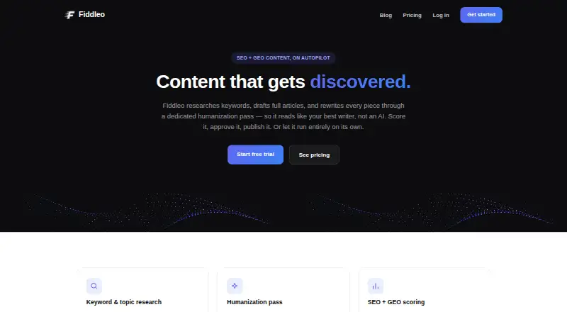 Fiddleo's website