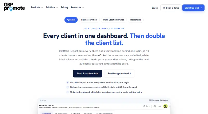 GBPPromote's website