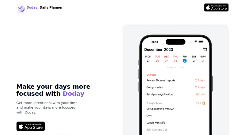 Doday's website