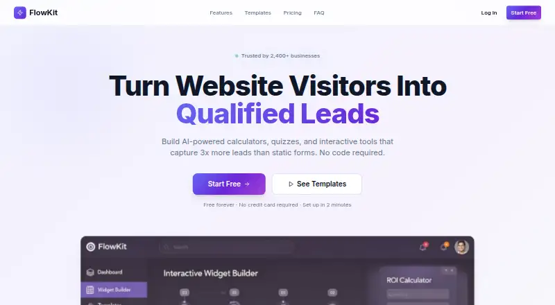 FlowKit's website