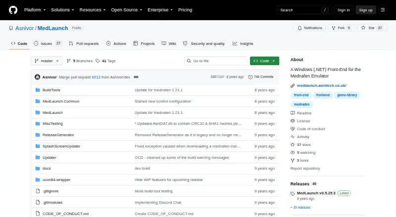 MedLaunch's website