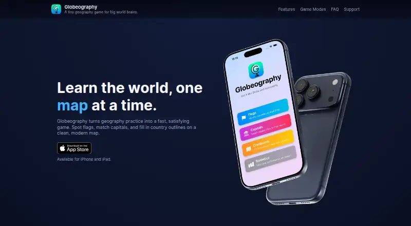 Globeography's website