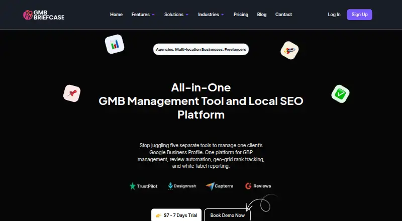 GMB Briefcase's website