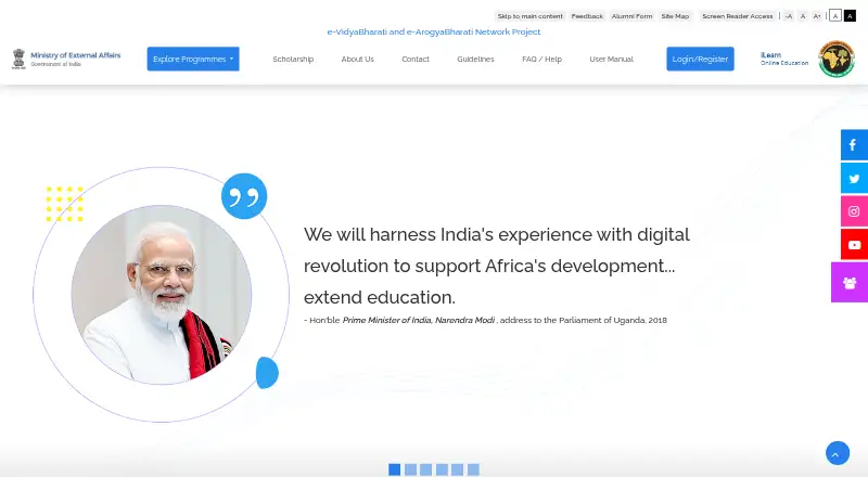 iLearn's website