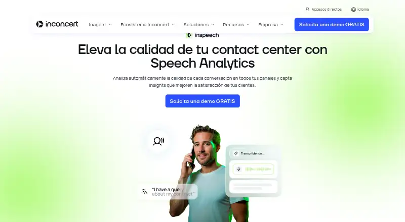 inSpeech's website