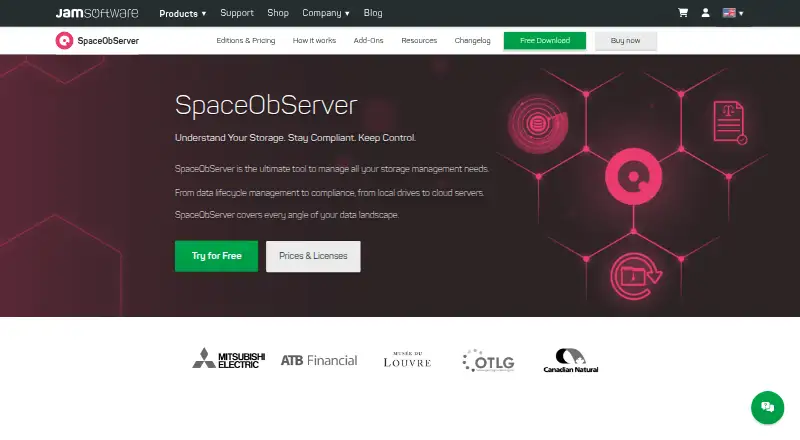 SpaceObServer's website