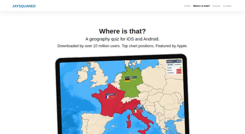 Where is that?'s website