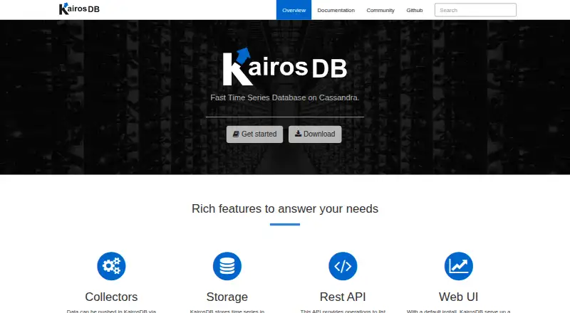 KairosDB's website
