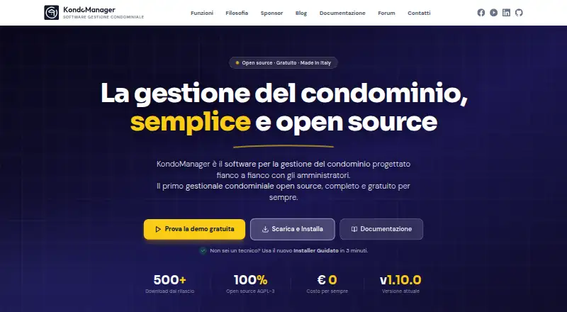 KondoManager's website