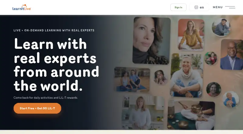 Learn It Live's website