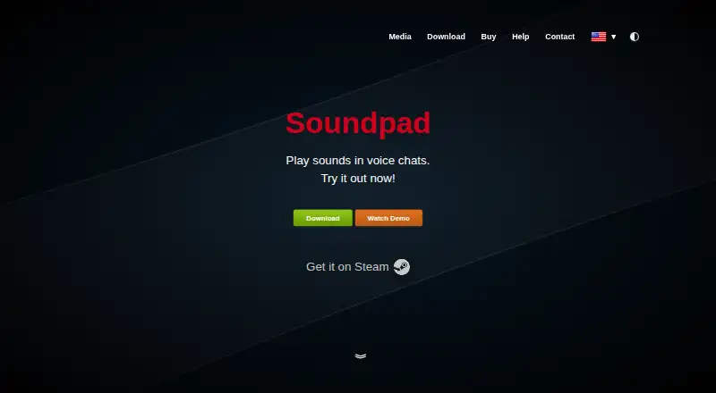 Soundpad's website