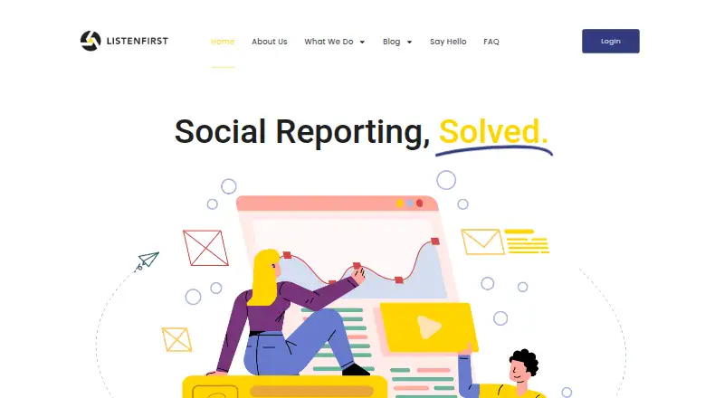ListenFirst's website
