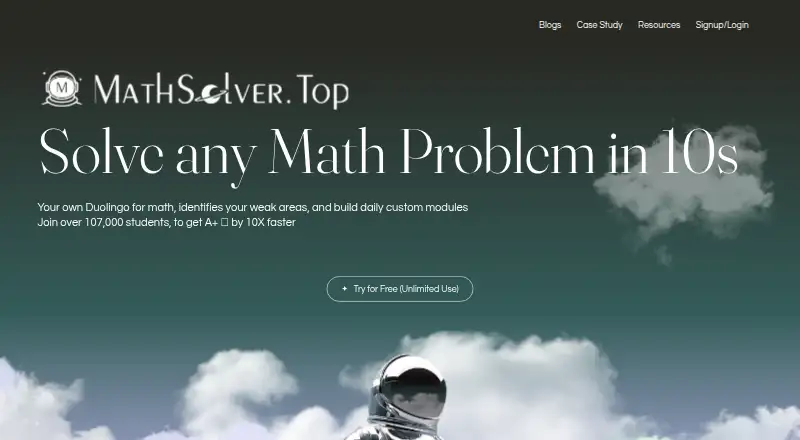 MathSolver.top's website