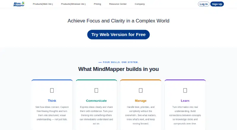 MindMapper's website