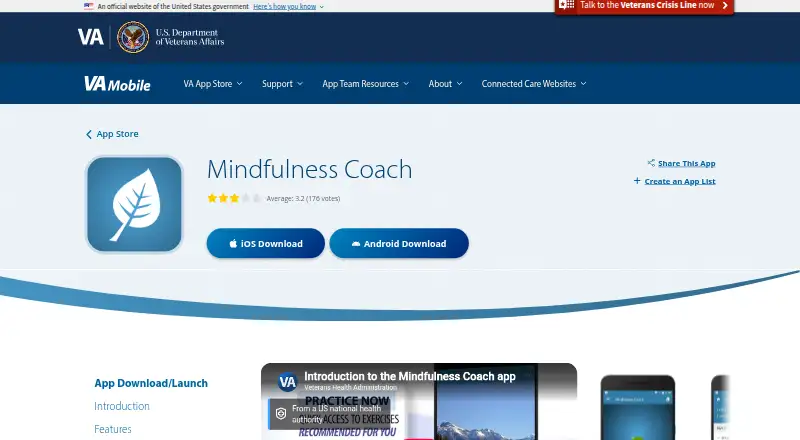 Mindfulness Coach's website