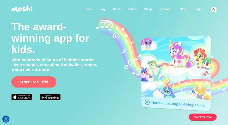 Moshi's website