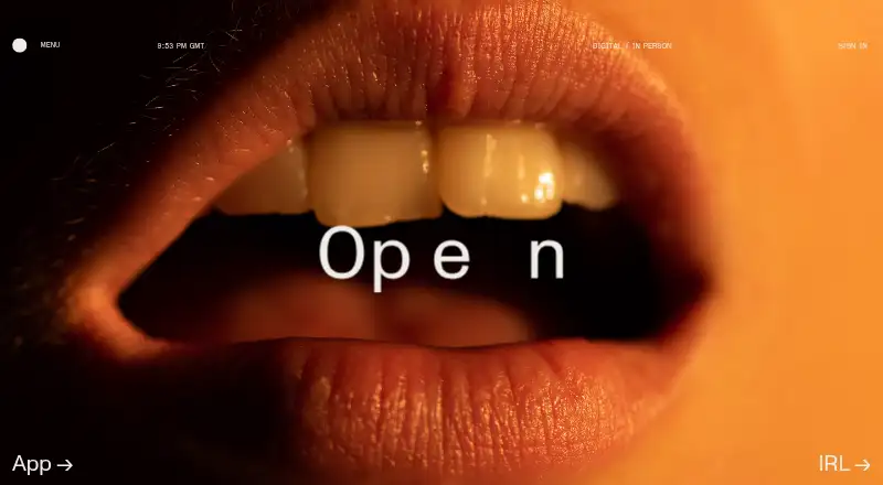 Open's website
