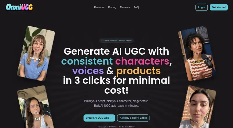 OmniUGC's website