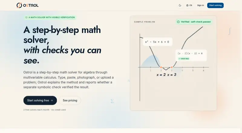 Ostrol's website