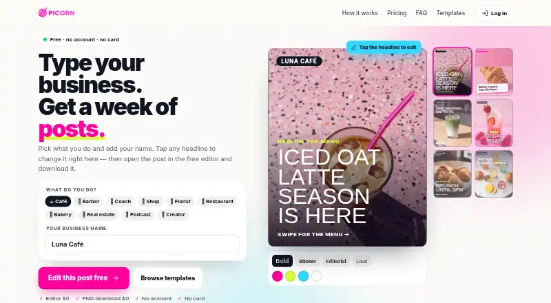 Picorn's website