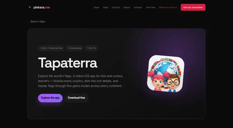 Tapaterra's website