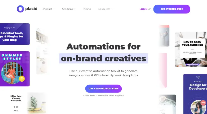 Placid's website