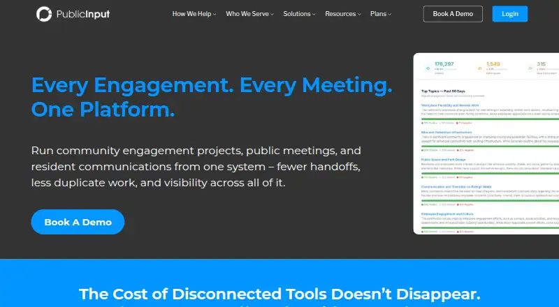 PublicInput's website