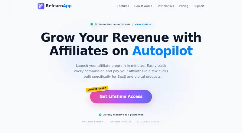 RefearnApp's website