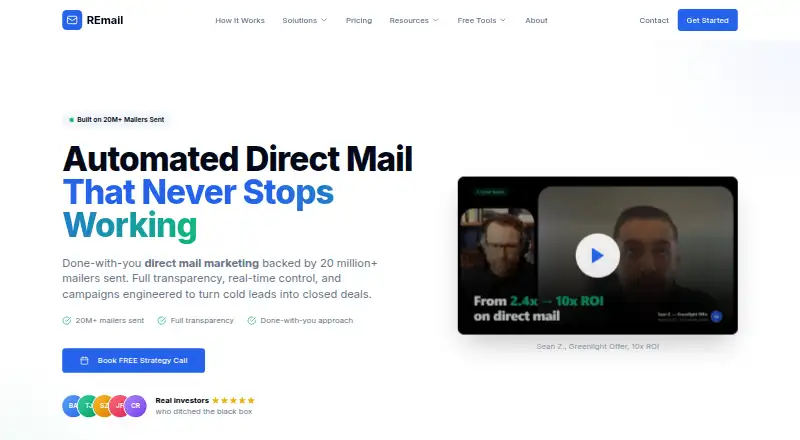 REmail's website