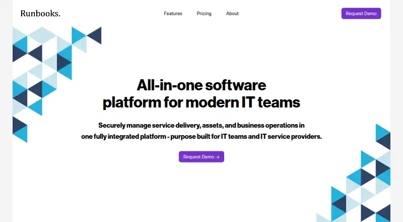 Runbooks's website